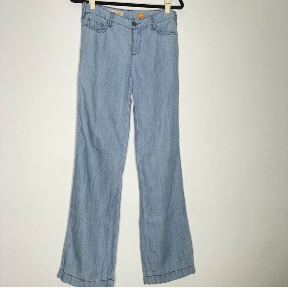 Anthropologie Pilcro and the Letterpress buttery soft Wide Leg Jeans